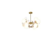 GZDZ Luxury Decorative Chandelier, Children's Room Personalised Lighting, Stained Glass Chandelier, Living Room Dining Room Warm Bedroom Style Chandelier (A1,60x26.5cm/24x10inch)