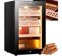 GZGHRZQS Electronic Cigar Cooler Humidor 50L Cigar Humidor with Smart Control,Smart Thermostatic Control, Energy Efficient, for Men Father Husband,Cigarcabinet