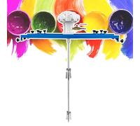 GZGHRZQS Folding Blade Tank Mixer | Stainless Steel Automatic Paint Stirring Machine | Tank Barrel Clip Bracket Air Agitator Paint Mix Tool | for IBC Ton Barrels, Chemical Industry