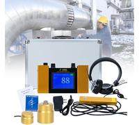 GZGHRZQS Ultrasonic Water Leak geophone Sensor, Professional Water Leak Detectors Equipment, Accurate Waters Leaks Detection Sensors, with LCD Digital Display, Earphone,Carrying