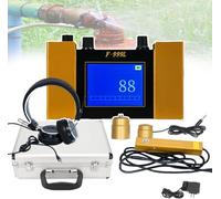 GZGHRZQS Water Leak Detector Underground, Professional Underground Water Leak Detector, with Digital Display & Earphone & Carrying Case, with Adjustable 4 Gears, Water Leak Detection