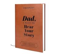 GZGRYTRC Dad I Want To Hear Your Story, Dad Book To Fill in, I Want To Hear Your Story Dad, Dad Life Story Book Journal Suitable for Dad Gift Giving and Themed Occasions