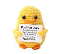 GZGRYTRC Duck Gifts, Positive Duck, Encouragement and Uplifting Gift, Suitable for People In Need of Comfort and Feeling Down, the Ideal Choice for Birthday Gifts
