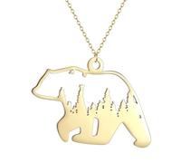 GZHENGZG Men's necklaces and women's jewelry Hollow Double Happiness Necklace for Men and Women Wedding Anniversary Jewelry Gift gift