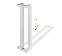 GZHENOZ Door Pull Handle Sliding Barn Door Handle 50/60/80/120/150cm Modern Door Handle Replacement,Sliding Glass Door Handle with Screws,Double Sided Modern Barn Door Pull Bar,F