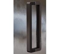 GZHENOZ Door Pull Handle Sliding Barn Door Handle Modern Push Pull Bar Handle,Modern Extra Long Door Handles for Glass Door,Wood,Round Corner with Mounting Hardware,Heavy Duty St