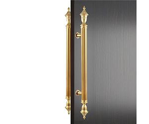 GZHENOZ Pull Push Shower Kitchen Door Pulls European Style Modern Door Handle Push Pull Bar for Wooden Door,Stainless Steel Commercial Door Konb,Glass Door Handles Including All