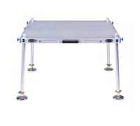 GZHERVICES All-Terrain Fishing Platform Dock, An Ultra-lightweight, Versatile, And Foldable Deep-water Fishing Platform Ideal For Fishing From The Shore, Along Rivers, And By Lakes(100x100x160cm)