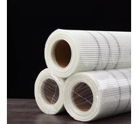 GZHERVICES Fiberglass Cloth Rolls, Plain Weave Fiberglass Cloth Tape, crack Mesh Tape For Building Wall Plastering, Suitable For Exterior Wall Insulation in Construction Sites(30m-120g)