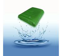 GZHERVICES Pool Membrane Pond Liner, Heavy Duty Impermeable Membrane Flexible Pond Liner Impermeable Film, Lightweight and Portable, Reinforced Landscaping (Color : Green, Size : 5x10m)