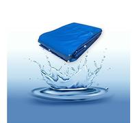 GZHERVICES Pool Membrane Pond Liner, Heavy Duty Impermeable Membrane Flexible Pond Liner Impermeable Film, Lightweight and Portable, Reinforced Landscaping (Color : Blue, Size : 3x4m)