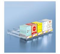 GZHERVICES Store Display Shelves, Retail Shelving Pusher, Automatic Cigarette Pusher, Cigarette Display Holder, Pack Of 10/20/30 Shelf Pusher Spring Loaded Organizer(30pcs,6.4x24cm/2.51x9.44in)