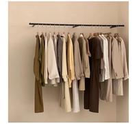 GZHERVICES Wall Mounted Clothes Rack - Saving Space Multi-purpose Clothes Hanger Rack, for Clothing Store, Bedroom, Closet, Laundry Room(80cm/31.5in)