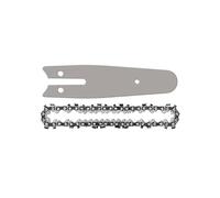 GZHXF 1/2/4PCS 4 Inch .043" 28 Drive Links 1/4" Pitch Steel Chainsaw with Guide Semi Chisel Chains Wood Cutting Parts Cutting Tool