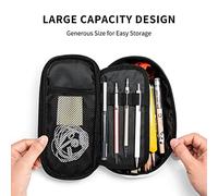 GZHYHAKAN Airplane On Lake Print Pencil Case Scratch-Resistant, Multi-Purpose Storage Solution for School, Work, and Travel