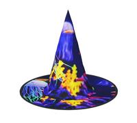 GZHYHAKAN Aquatic Sea Animal Print Halloween Hat For Parties, Carnivals, And Role Play - Lightweight, Comfortable