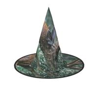 GZHYHAKAN Buck On The Grass Print Halloween Hat For Parties, Carnivals, And Role Play - Lightweight, Comfortable