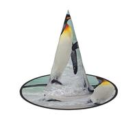 GZHYHAKAN Cute Penguin Print Halloween Hat For Parties, Carnivals, And Role Play - Lightweight, Comfortable