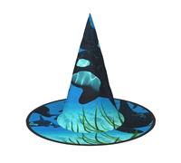 GZHYHAKAN Killer Whales Swim Along Print Halloween Hat For Parties, Carnivals, And Role Play – Lightweight, Comfortable