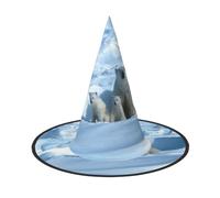GZHYHAKAN Polar Bear Print Halloween Hat For Parties, Carnivals, And Role Play – Lightweight, Comfortable