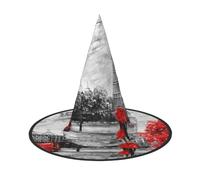 GZHYHAKAN Red London Street Print Halloween Hat For Parties, Carnivals, And Role Play â€“ Lightweight, Comfortable