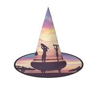 GZHYHAKAN Surfer People Print Halloween Hat For Parties, Carnivals, And Role Play â€“ Lightweight, Comfortable