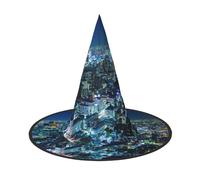 GZHYHAKAN Tokyo City Print Halloween Hat For Parties, Carnivals, And Role Play â€“ Lightweight, Comfortable