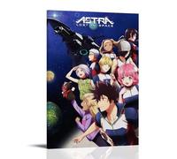 GZHYMXOZ Astra Lost in Space Popular Classic Anime Canvas Poster Wall Art Decorative Painting Bedroom Painting Posters 12x18inch(30x45cm) Frame-style