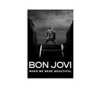 GZHYMXOZ Bon Jovi Outstanding Singer And Amazing Band Canvas Poster Wall Art Decorative Painting Bedroom Painting Posters 24x36inch(60x90cm) Unframe-style