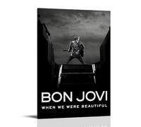 GZHYMXOZ Bon Jovi Outstanding Singer And Amazing Band Canvas Poster Wall Art Decorative Painting Bedroom Painting Posters 08x12inch(20x30cm) Frame-style