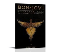 GZHYMXOZ Bon Jovi Outstanding Singer And Amazing Band Canvas Poster Wall Art Decorative Painting Bedroom Painting Posters 08x12inch(20x30cm) Frame-style