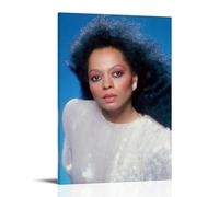 GZHYMXOZ Diana Ross Outstanding And Amazing Singer And Musician Canvas Poster Wall Art Decorative Painting Bedroom Painting Posters 20x30inch(50x75cm) Frame-style