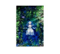 GZHYMXOZ Frieren Beyond Journey's End Popular Classic Anime Canvas Poster Wall Art Decorative Painting Bedroom Painting Posters 08x12inch(20x30cm) Unframe-style