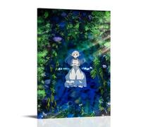 GZHYMXOZ Frieren Beyond Journey's End Popular Classic Anime Canvas Poster Wall Art Decorative Painting Bedroom Painting Posters 12x18inch(30x45cm) Frame-style