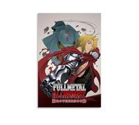 GZHYMXOZ Fullmetal Alchemist Popular Classic Anime Canvas Poster Wall Art Decorative Painting Bedroom Painting Posters 16x24inch(40x60cm) Unframe-style