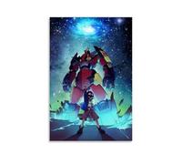GZHYMXOZ Gurren Lagann Popular Classic Anime Canvas Poster Wall Art Decorative Painting Bedroom Painting Posters 08x12inch(20x30cm) Unframe-style