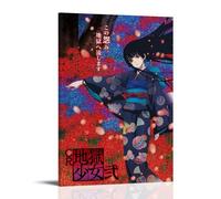 GZHYMXOZ Hell Girl Popular Classic Anime Canvas Poster Wall Art Decorative Painting Bedroom Painting Posters 12x18inch(30x45cm) Frame-style