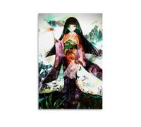 GZHYMXOZ Hell Girl Popular Classic Anime Canvas Poster Wall Art Decorative Painting Bedroom Painting Posters 08x12inch(20x30cm) Unframe-style