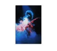 GZHYMXOZ Jimmy Page Outstanding Singer And Amazing Band Canvas Poster Wall Art Decorative Painting Bedroom Painting Posters 08x12inch(20x30cm) Unframe-style