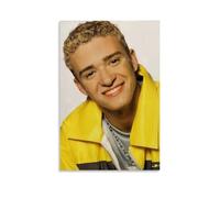 GZHYMXOZ Justin Timberlake Outstanding And Amazing Singer And Musician Canvas Poster Wall Art Decorative Painting Bedroom Painting Posters 20x30inch(50x75cm) Unframe-style