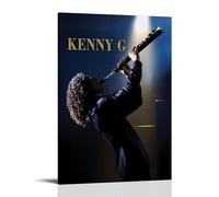 GZHYMXOZ Kenny G Outstanding Singer And Amazing Band Canvas Poster Wall Art Decorative Painting Bedroom Painting Posters 16x24inch(40x60cm) Frame-style
