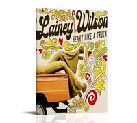 GZHYMXOZ Lainey Wilson Outstanding Singer And Amazing Band Canvas Poster Wall Art Decorative Painting Bedroom Painting Posters 20x30inch(50x75cm) Frame-style