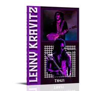 GZHYMXOZ Lenny Kravitz Outstanding Pop Singer And Musician Canvas Poster Wall Art Decorative Painting Bedroom Painting Posters 08x12inch(20x30cm) Frame-style