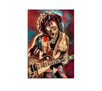 GZHYMXOZ Lenny Kravitz Outstanding Pop Singer And Musician Canvas Poster Wall Art Decorative Painting Bedroom Painting Posters 08x12inch(20x30cm) Unframe-style