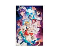 GZHYMXOZ Magi The Labyrinth of Magic Popular Classic Anime Canvas Poster Wall Art Decorative Painting Bedroom Painting Posters 20x30inch(50x75cm) Unframe-style