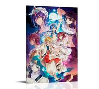 GZHYMXOZ Magi The Labyrinth of Magic Popular Classic Anime Canvas Poster Wall Art Decorative Painting Bedroom Painting Posters 20x30inch(50x75cm) Frame-style