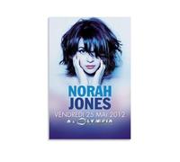 GZHYMXOZ Norah Jones Outstanding And Amazing Singer And Musician Canvas Poster Wall Art Decorative Painting Bedroom Painting Posters 16x24inch(40x60cm) Unframe-style
