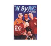 GZHYMXOZ NSYNC Outstanding Singer And Amazing Band Canvas Poster Wall Art Decorative Painting Bedroom Painting Posters 20x30inch(50x75cm) Unframe-style