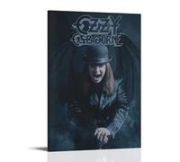 GZHYMXOZ Ozzy Osbourne Outstanding Pop Singer And Musician Canvas Poster Wall Art Decorative Painting Bedroom Painting Posters 08x12inch(20x30cm) Frame-style