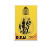 GZHYMXOZ R.E.M Outstanding And Amazing Singer And Musician Canvas Poster Wall Art Decorative Painting Bedroom Painting Posters 08x12inch(20x30cm) Unframe-style